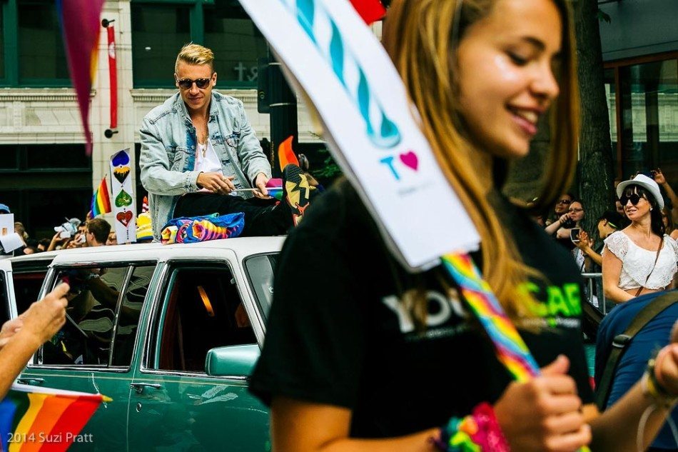 Macklemore Seattle Pride Parade 2014