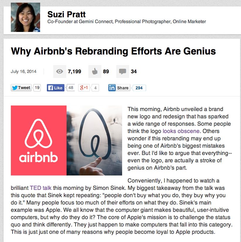 Why Airbnb's rebranding logo and website are genius