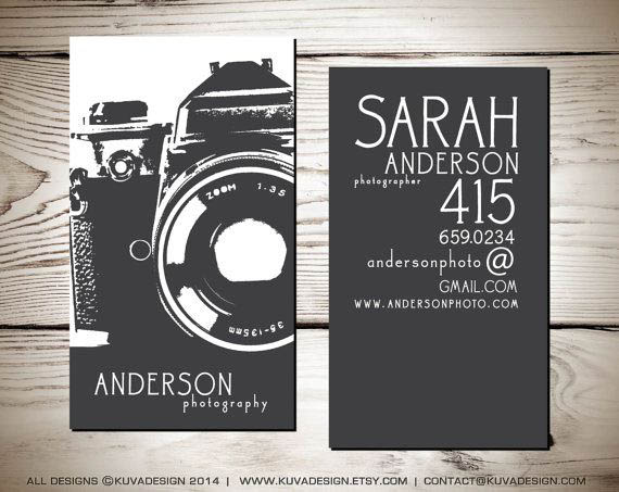 Photography business cards
