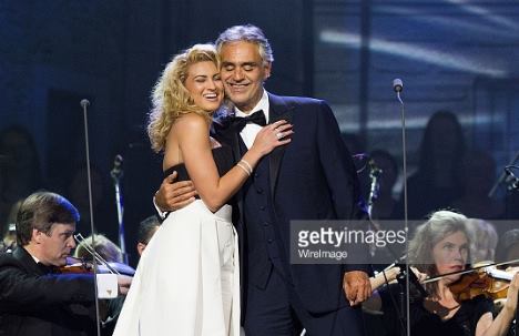 Tori Kelly and Andrea Bocelli