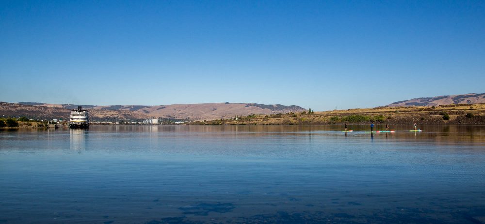 Stand up paddle boarding The Dalles oregon