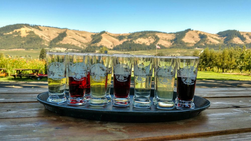 The Gorge White House Cider Tasting Oregon