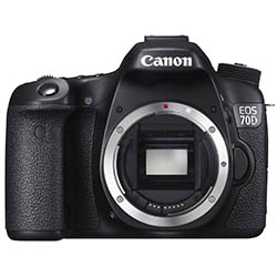 Canon 70 food photography camera