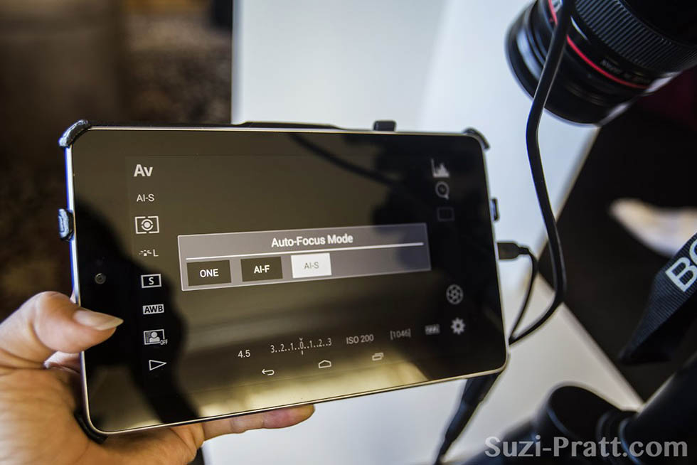 How to shoot tethered with Canon DSLR Controller app