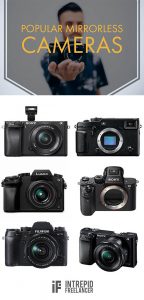 popular mirrorless cameras