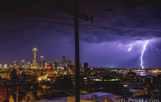 How to photograph lightning in Seattle