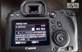 Canon 6D Wifi manual