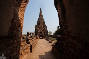 Ayutthaya temple ruins in Thailand