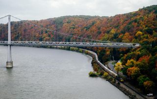 Poughkeepsie Railroad Bridge in Upstate New York