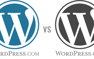 wordpress.org versus wordpress.com