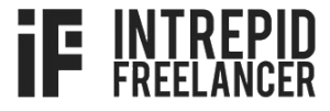 Intrepid Freelance blog logo