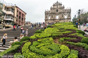 Ruins of St Paul Macau travel photography
