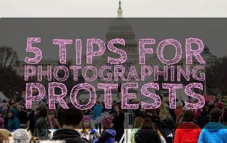 protest photography tips