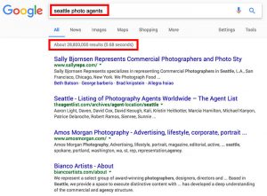 how to find a photography agent
